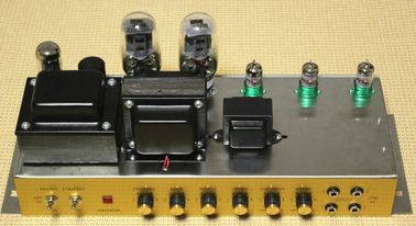 China. JTM45 personalizado Amplificador de guitarra de tubo completo con chasis con tubos de rubí 50W en instrumentos musicales negros proveedor