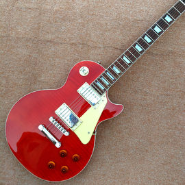 China. Nuevo estilo de alta calidad Standard LP 1959 R9 guitarra eléctrica, Quilte Maple de madera de rosa tope de la guitarra eléctrica, gratis proveedor