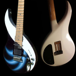China. Guitarra eléctrica OEM de alta calidad, Guitarra eléctrica Maple, hardware de Chrome, puente de tremolo, envío gratuito proveedor