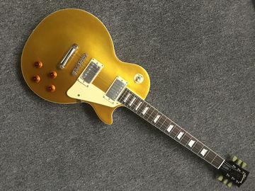 China. Guitarra eléctrica de 6 cuerdas estilo de guitarra LP estándar 1959 de oro Top Electric Guitar Instrumentos musicales proveedor