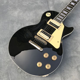 China. Negro 1959 R9 LP guitarra eléctrica estándar, guitarra eléctrica de ébano, ajustar el puente adyacente Matic proveedor