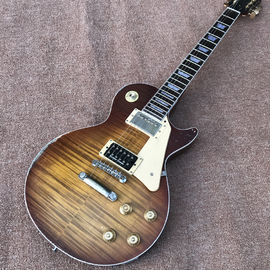 China. Nueva guitarra eléctrica LP de alta calidad de relicario, Tobacco Burst, guitarra eléctrica de relicario de puente Tune-o-Matic proveedor