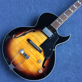 China. Guitarra eléctrica de estilo nuevo de alta calidad L-5 Jazz, guitarra eléctrica de cuerpo hueco jazz proveedor