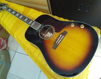 China. 3 tonos Chibson G160E Guitarra acústica Sunburst John Lennon G160 guitarra acústica eléctrica proveedor