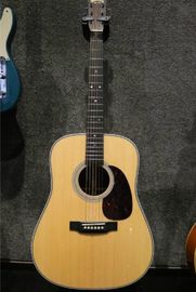 China. Replica de guitarra acústica HD28 personalizada buena mano de obra tablero de ébano de madera de rosa de lado trasero cuello de caoba proveedor