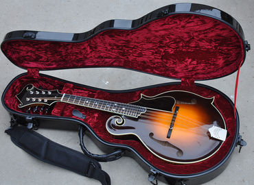 China. Guitarra eléctrica de mandolina QT-F5 de 8 cuerdas avanzada hecha a mano con tablero de ébano proveedor