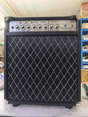 China. Cabezal amplificador personalizado Grand ODR Overdrive Reverb cableado a mano de 20 vatios con ante morado, precio especial proveedor