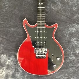 China. Grand Brian May Guitarra eléctrica 24 Frets Floyd Tremolo Rojo y Color Guitarra eléctrica proveedor