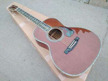 China. AAAAA TODO Madera de cedro sólida hecha a mano OOO28r estilo de cuerpo guitarra acústica guitarra eléctrica proveedor