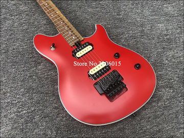 China. Guitarra eléctrica de alta calidad de Wolfgang EVH color rojo mate Zebra pickup Floyd Rose Bridge envío gratis proveedor