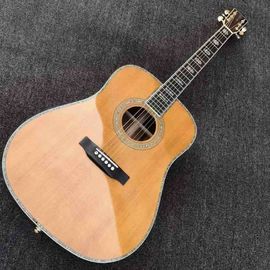 China. Fábrica de guitarras personalizadas Top Quality Solid Spruce Top 41&quot; Cocobolo Back &amp; Sides Guitarra acústica proveedor