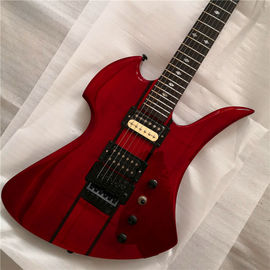 China. Estilo personalizado profesional de guitarra tocando, forma extraña de la guitarra eléctrica, se puede personalizar a gusto del color proveedor