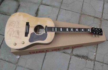 China. Tienda personalizada Natural John Lennon J160E Guitarra acústica personalizar el logotipo en la cabeza está disponible costo de envío gratuito proveedor