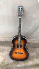 China. Guitarra Real Abalone Clásica Acústica de 39 pulgadas en Tablero de dedos de ébano proveedor