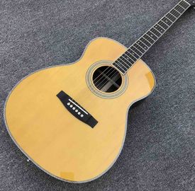 China. Guitarra acústica clásica de alta calidad D28 Style Solid Spruce 41&quot; de madera de rosa de espalda y lateral Guitarra acústica proveedor