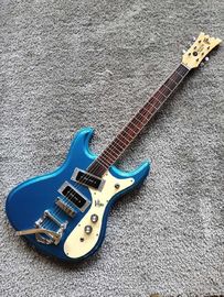 China. Custom Mosrite Ventures Modelo de Guitarra Eléctrica Azul Gran B500 Tremolo Puente Guitarra China proveedor