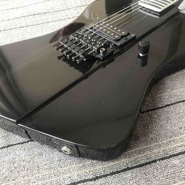 China. Guitarra eléctrica Jackson personalizada en negro proveedor