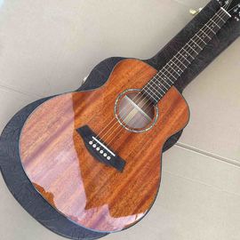 China. GSMini de 36 pulgadas de madera sólida de madera de rosa Fingerboard Guitarra acústica de viaje proveedor