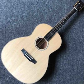 China. Custom A All Solid Wood Abalone Inlay Mahogany Back Side Guitarra acústica Personalizar el logotipo está disponible Envío gratis proveedor