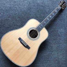 China. Cedrón sólido a medida Cocobolo de lado trasero Abalone Binding 45Dc guitarra eléctrica acústica proveedor
