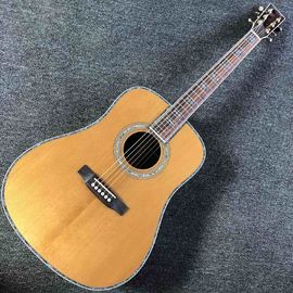 China. Solid Cedar Top D45lc Dreadnought Guitarra clásica acústica con recogida 301 proveedor