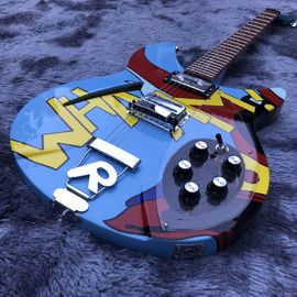 China. Guitarra eléctrica personalizada WHAAM 330 TPP Paul Weller Roy Lichenstein Impresión de mermelada de época proveedor