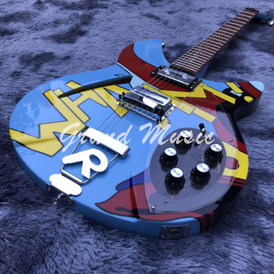 China. Guitarra eléctrica personalizada de Paul Weller PW WHAAM Rick 330 Tributo Guitarra eléctrica Ricken 330 TPP proveedor