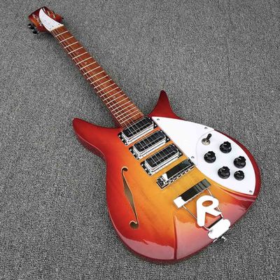 China. Guitarra eléctrica Ricken 325 en color de cuerpo rojo en cereza proveedor