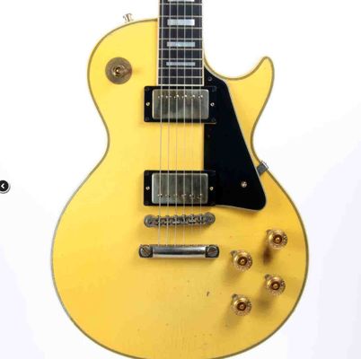 China. Reliquia pesada personalizada Randy Rhoads 1974 Guitarra eléctrica antigua en color blanco crema proveedor
