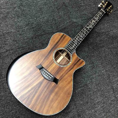 China. Guitarra acústica KOA de 41 pulgadas de tamaño matado y de madera. proveedor