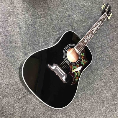 China. Custom Grand Elvis Presley Dove 2021 Nuevo modelo de guitarra acústica proveedor