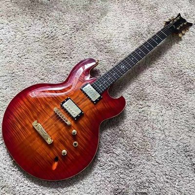 China. Guitarra eléctrica D-B-Z Tiger Maple Top con hardware original proveedor