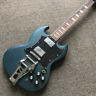 China. Guitarra eléctrica SG personalizada con acabado de Matt proveedor