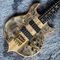 Ebony Fingerboard 4 Cuerdas Bajo Fábrica Burst Maple Top 9V Activo Pickup Bajo Guitarra Eléctrica proveedor