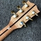 Solid Cocobolo Back Side Jumbo 43 pulgadas de guitarra acústica con la unión de Abalone y el cuello de arce en llamas proveedor