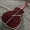 2023 Nuevo estilo Martin OOO Cuerpo sólido de madera de rosa Dorso lateral Guitarra acústica Abalone Binding proveedor