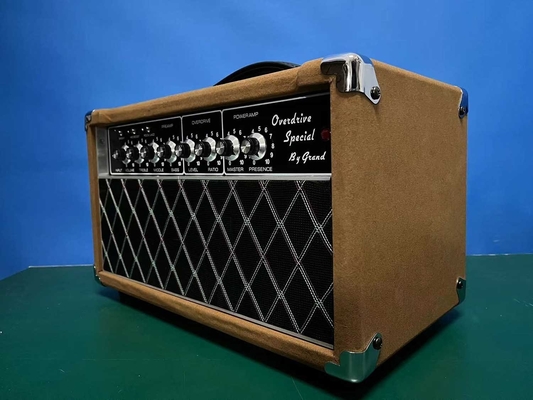 Gran amplificador personalizado 20W Tolex marrón VOX Grill Tejido JJ Tubos inspirados en Dumble ODS Overdrive Especial proveedor