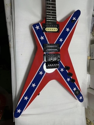 Fábrica personalizada bolsa de diez centavos guitarra eléctrica rosa madera tablero de alta calidad proveedor
