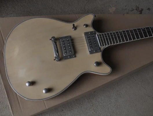 Guitarra eléctrica de madera natural con la mejor calidad proveedor
