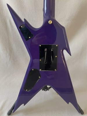 Guitarra eléctrica personalizada Dean Dime Razorback DCR Black Tooth Limited proveedor