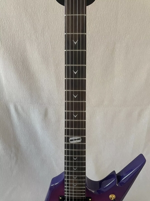 Guitarra eléctrica personalizada Dean Dime Razorback DCR Black Tooth Limited proveedor