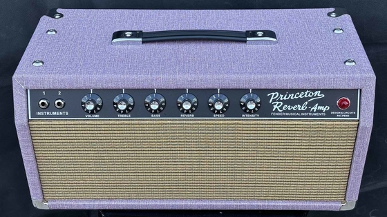 Gran ′64 Princeton Reverb Tubo Guitar Amp Head en Color Azul Fender Amp Clone Guitar Amplifier OEM proveedor