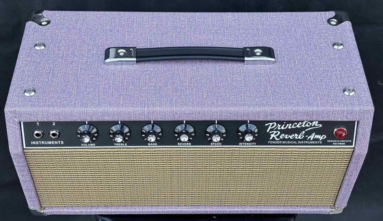Gran ′64 Princeton Reverb Tubo Guitar Amp Head en Color Azul Fender Amp Clone Guitar Amplifier OEM proveedor