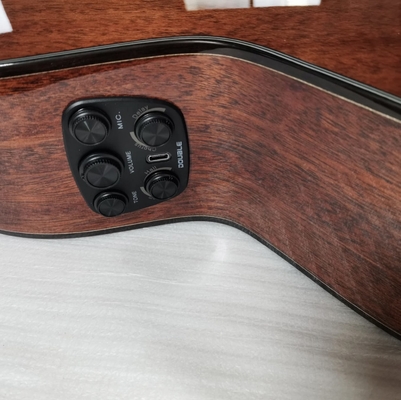 Guitarra acústica con 12 cuerdas de cuerpo OO hecha a mano proveedor