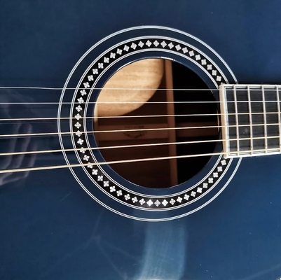 AAA Toda la madera maciza de caoba hecha a mano Custom OM Guitarra acústica zurda proveedor