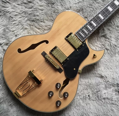 Guitarra eléctrica Byrdland personalizada de abeto y oro proveedor