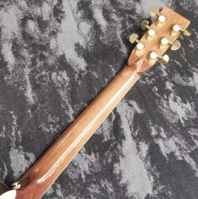 Guitarra acústica amarilla de madera maciza de 40 pulgadas de la serie OM42 estilo guitarra Martin proveedor