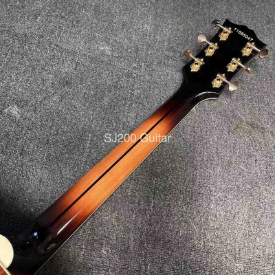 Guitarra acústica de estilo GB SJ200 Cocobolo con doble guía proveedor