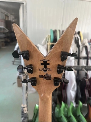 Guitarra eléctrica de madera de rosa de forma irregular proveedor