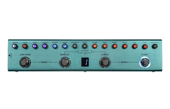 TANCO de onda grande personalizado Guitarra recargable de efectos múltiples Pedal portátil Acepta Pedal personalizado OEM proveedor